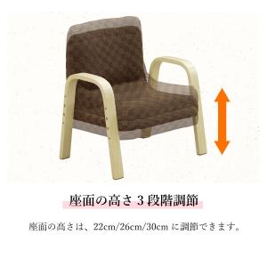 高座椅子 折り畳める スタッキング 高齢者 パ...の詳細画像2