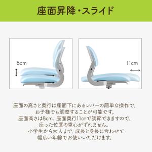 コイズミ ハイブリッドチェア 学習椅子 学習イ...の詳細画像2