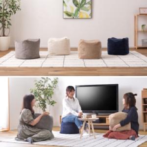 ビーズクッション キューブ型 ミニ Colon...の詳細画像1