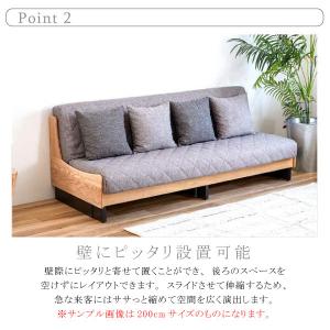 特典付i 開梱設置付 ソファベッド ドロシー2...の詳細画像4