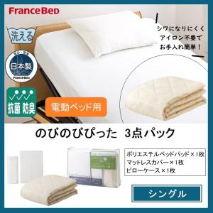 電動ベッド用 寝装品 3点パック リクライニングベッド用 介護