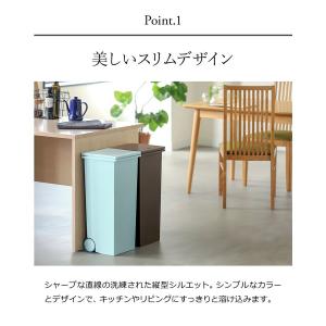 クード ゴミ箱 ふた付き スクエアプッシュペー...の詳細画像1