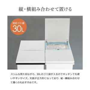 クード ゴミ箱 ふた付き スクエアプッシュペー...の詳細画像2