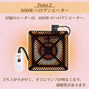 こたつ テーブル ラインズ 幅120 家具調 ...の詳細画像2