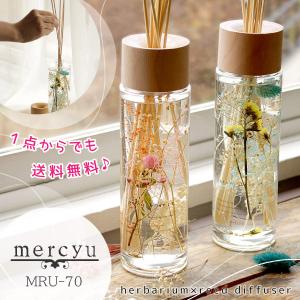 ルームフレグランス リードディフューザー MRU-70 人気 ハーバリウム メルシーユー ノルディック 阪和 アロマ   Nordic collection  ガラス瓶 インテリア