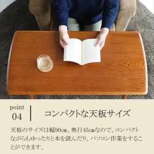 センターテーブル T-3648 棚付き ハイテ...の詳細画像4