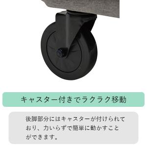 ソファベッド コンパクト リクライニング ビー...の詳細画像2