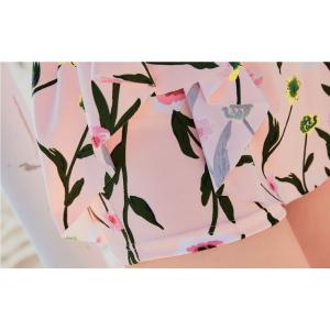 タンキニ フリル 体型カバー レディース お値...の詳細画像2