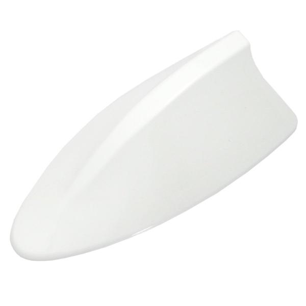 シャーク フィン アンテナ ホワイト エクストレイル T32 ニッサン スバル トヨタ ホンダ スズ...