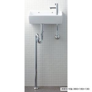 TOTO 【LSH50BS】TOTO 壁掛手洗器 角形 セット一式 手洗器・立水