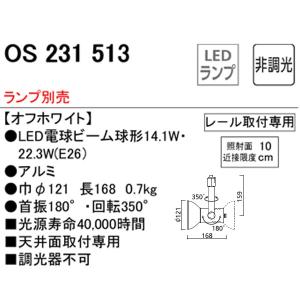 【OS231513】オーデリック スポットライ...の詳細画像1