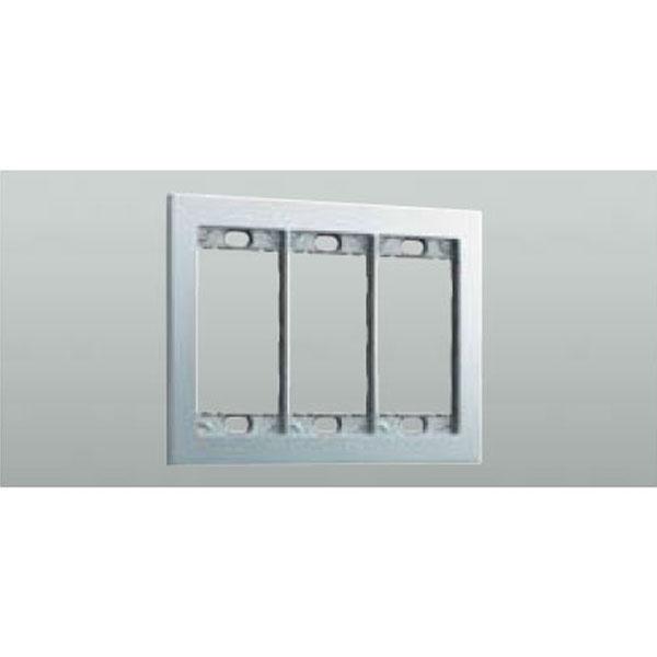 【DP-40408】 DAIKO 機能部品 調光器 プレート 3連用 シルバー 大光電機