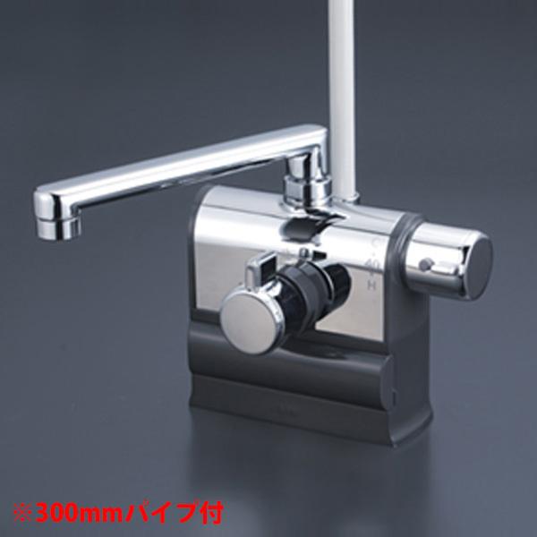 【KF3008RR3】 浴室水栓 シャワー KVK デッキ形サーモスタット式 右ハンドル仕様 300...