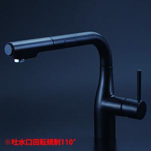 KVK KM6061ECC5 KVK シングルシャワー付混合栓（eレバー）グロス