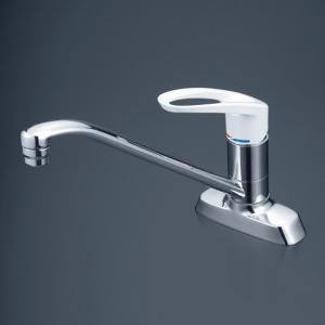 KVK 【KM5081】 キッチン 混合水栓 シングルレバー 取付ピッチ102mm