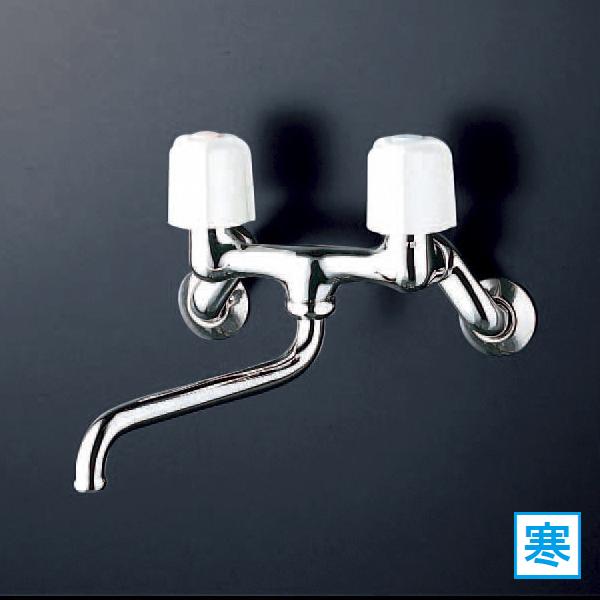 【KM13N2WZ】 KVK キッチン 2ハンドル混合水栓 寒冷地用