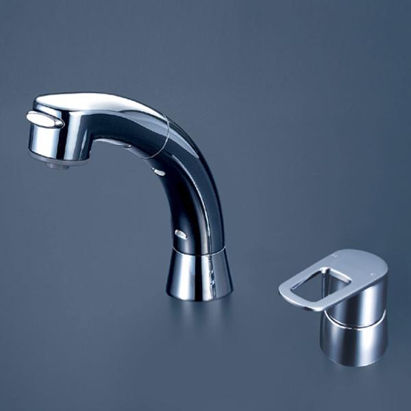 【FSL121DT】 KVK 洗面 化粧室 シャワー引出しタイプ／シングルレバー 洗髪