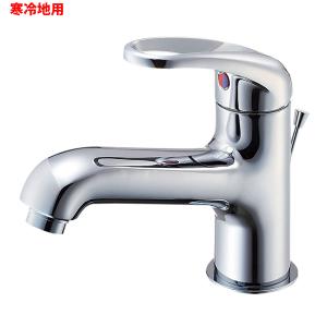 SANEI 三栄水栓 K475ENJV-1 シングルワンホール洗面混合栓 : 住設と