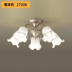 【LGB57522K】パナソニック シャンデリア LED(電球色) 10畳 吊下型 Uライト方式 白熱電球60形5灯器具相当