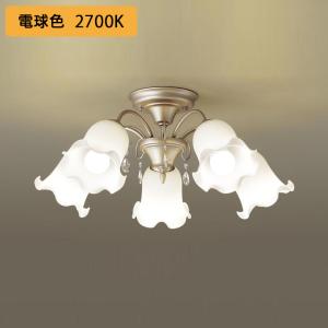 【LGB57582Z】パナソニック シャンデリア LED(電球色) 14畳 吊下型 Uライト方式 白熱電球100形5灯器具相当｜コンパルト