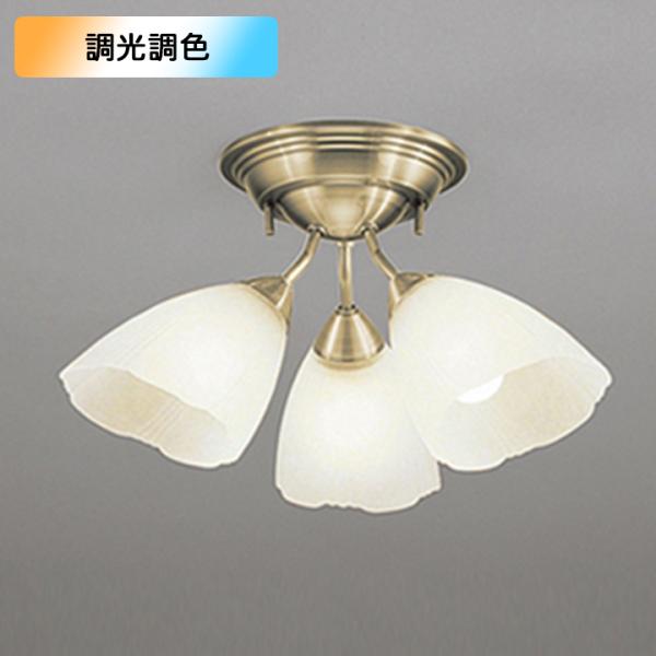 【OC006506BR】オーデリック シャンデリア 100W LED 電球色-昼光色 調色・調光器不...