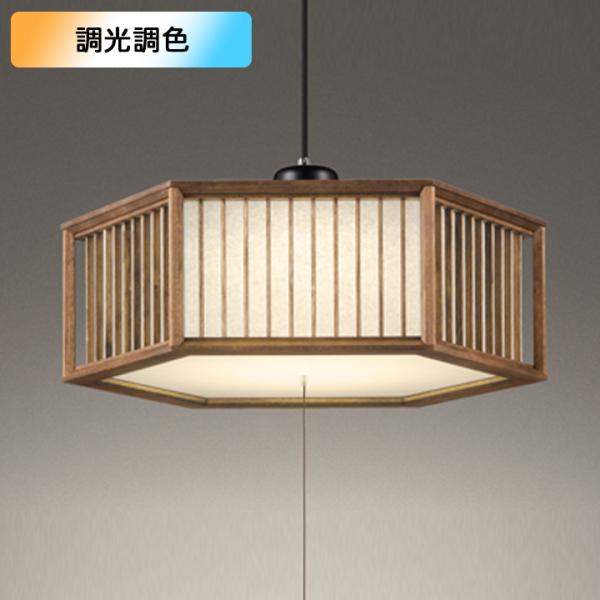 【OP252688R】オーデリック 和風照明 ペンダントライト LED一体型 8畳 電球色-昼光色 ...
