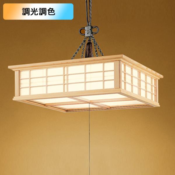 【OP252389R】オーデリック 和風照明 ペンダントライト LED一体型 8畳 電球色-昼光色 ...