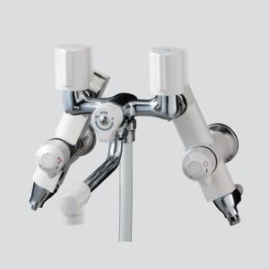 KVK [KF50NC] ソーラー2ハンドルシャワー 太陽熱温水器用水栓シリーズ