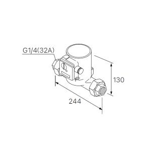 長府製作所 EJP-008 石油給湯器 用 循環ポンプ 純正部品 803586