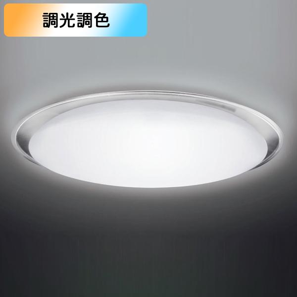 【LEDH8105B01-LC】東芝 LED一体形 シーリングライト 調光・調色 -8畳 リモコン同...