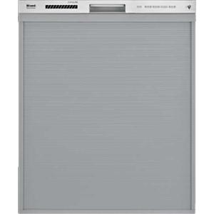 【RSW-SD401A-SV】リンナイ 食器洗い乾燥機 約6人分 幅45cm シルバー スライドオープンタイプ（深型） スタンダード 自立脚付きタイプ ビルトイン Rinnai