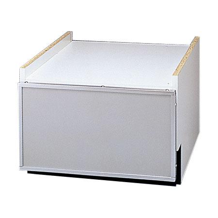 【KWP-454K-SV】リンナイ スライドオープンタイプ用下部キャビネット シルバー 幅45cm ...