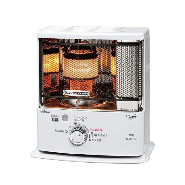 【RC-S2824(W)】トヨトミ 石油ストーブ ホワイト 暖房 7〜10畳 ダブルクリーン 反射形...