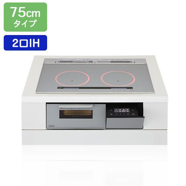 【在庫有り】【KZ-A1W7S】パナソニック IHクッキングヒーター Aシリーズ 2口IH 鉄・ステ...