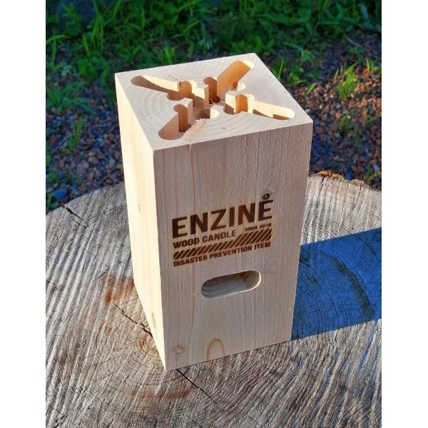 ウッドキャンドルENZINE premium|スウェディッシュトーチ スエーデントーチ 薪 焚き火 ...