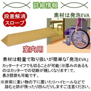 段差解消スロープ 発泡EVA シンエイテクノ ...の詳細画像4