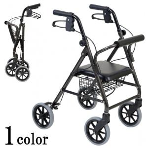 カワムラサイクル 屋内外両用 4輪 歩行器 KW41 抑速ブレーキ付きタイプ