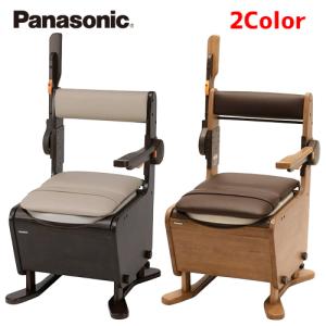 Panasonic PN-L23207 家具調トイレ コンパクト ソフト便座 簡易トイレ 介護 Amazon | 家具調トイレコンパクト ソフト便座 PN-L23207
