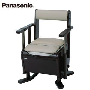ポータブルトイレ パナソニック 家具調トイレ 座楽 コンパクト