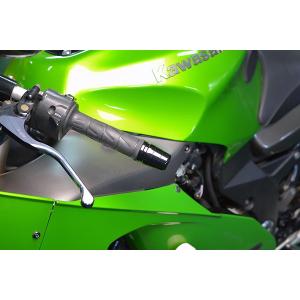 ZX-12R 00'〜06' バーエンド シルバー : Complsah Factory - 通販