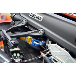 オーリンズ用プリロードアジャスターブラケット シルバー