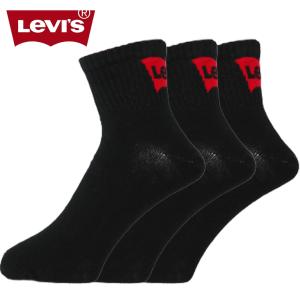 Levis リーバイス 3Pメンズソックス 靴下QT size:25-27 464
