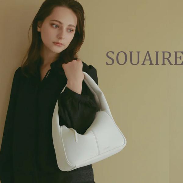 SOUAIRE　スクエアワンハンドルバッグ　ソアール　レディース