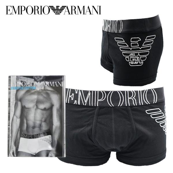 EMPORIO ARMANI　エンポリオアルマーニ　1Pボクサーパンツ　送料無料