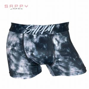 SAPPY（サピー） メンズ ボクサーパンツ クールトロピカル 青 M L LL