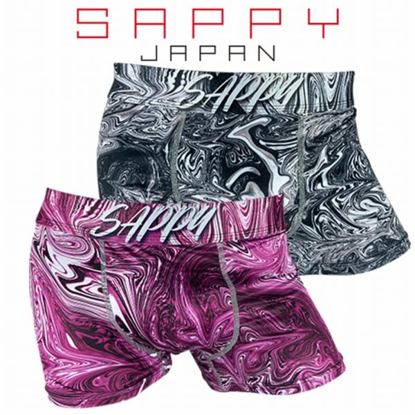 SAPPY D-560　【NEW】マーブル　　2カラー　Ｍ　Ｌ　ＬＬ　サピー　前閉じ　メンズ　ボクサ...