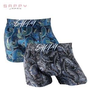 SAPPY（サピー） メンズ ボクサーパンツ SAPPY MIXタイダイ オレンジ