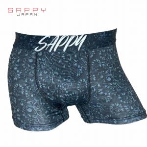 SAPPY（サピー） メンズ ボクサーパンツ クールトロピカル 青 M L LL