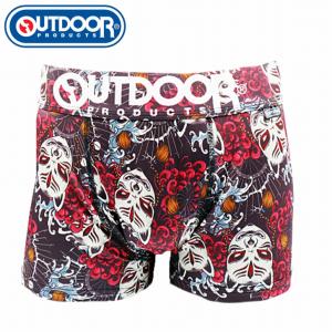 OUTDOOR メンズ　ボクサーパンツ　和柄　90A狐　下着　前閉じ　　送料無料｜コンプリートYahoo!店