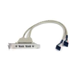 ＳｔａｒＴｅｃｈ．ｃｏｍ USB増設アダプター/PCケース用/2x Aメス - 2x 5ピン IDC...
